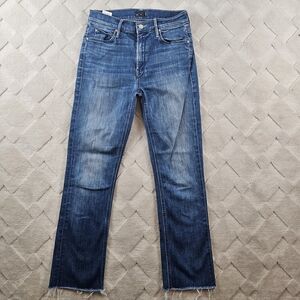 MOTHER Women's Indigo Ankle Jeans